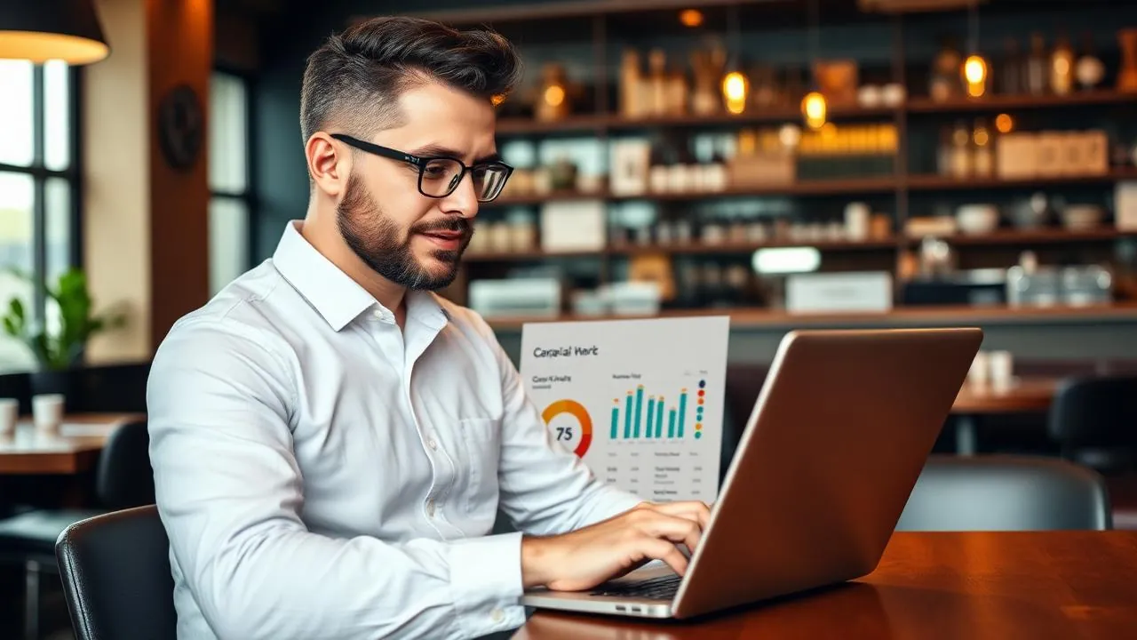 Scheda cliente ristorante e database organizzato in un CRM