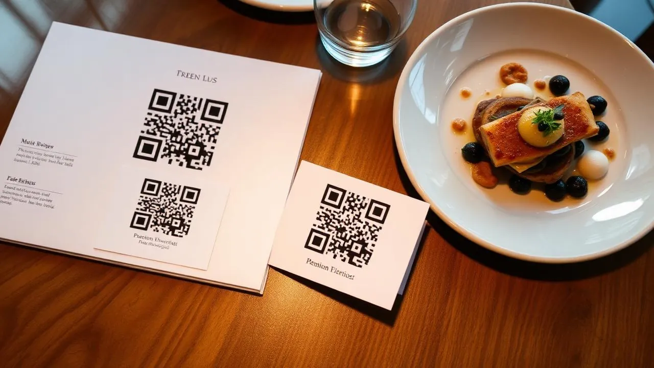 QR code al tavolo per raccogliere contatti clienti ristorante