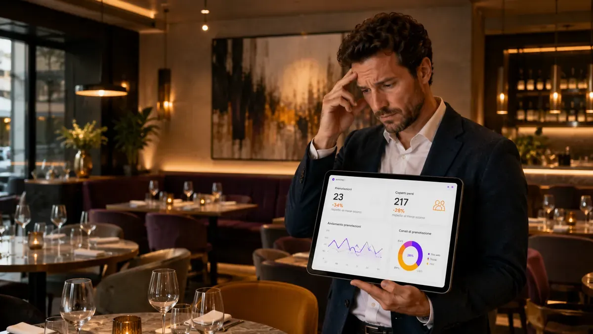 7 errori marketing che fanno perdere coperti al tuo ristorante