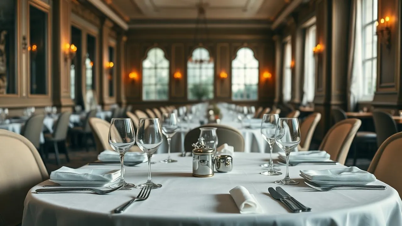 sala ristorante poco piena nonostante una buona cucina